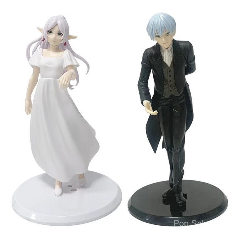1 ชิ้น 18-20 ซม. ฟิกเกอร์อนิเมะ Frieren: Beyond Journey's End ชุดหางฟ้า Frieren กระโปรง ปาร์ตี้เต้นรำ PVC ฟิกเกอร์แอคชั่น โมเดล ตุ๊กตา ของเล่น ของขวัญ