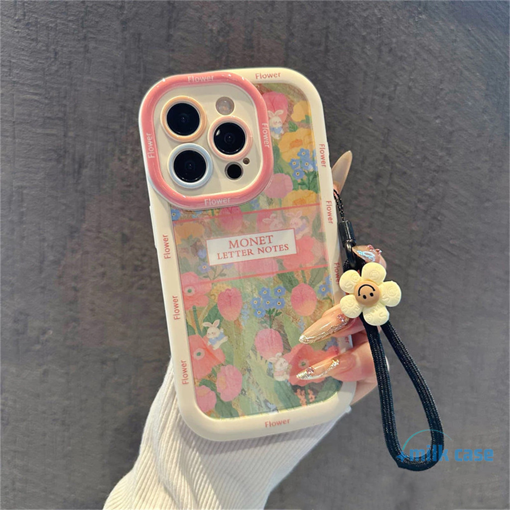 เคสไอโฟน ดอกทิวลิปสีชมพู สำหรับ IPhone 11 15 16 13 12 14 Pro Max XR X XS Max 7 8 15 Plus เคส IPhone เคสไอโฟน 13 11 P505
