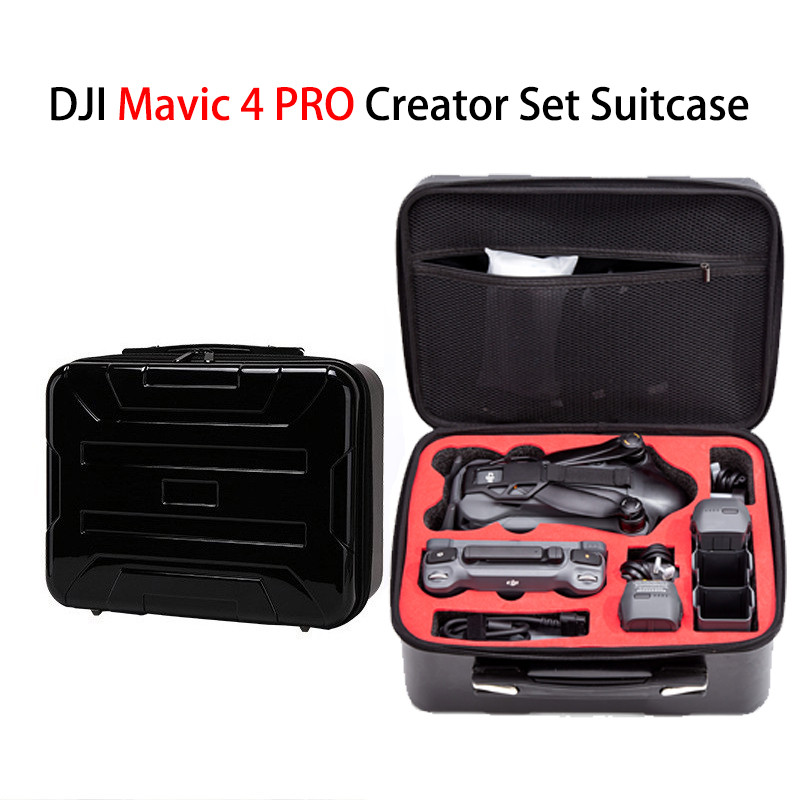 สําหรับ DJI Mavic 4 Pro กระเป๋าเดินทาง RC 2/RC PRO2 กลางแจ้งแบบพกพากันน้ําหน้าจอรีโมทคอนโทรล Mavic 4pro Creator ชุด Hard Shell ความปลอดภัยกล่อง
