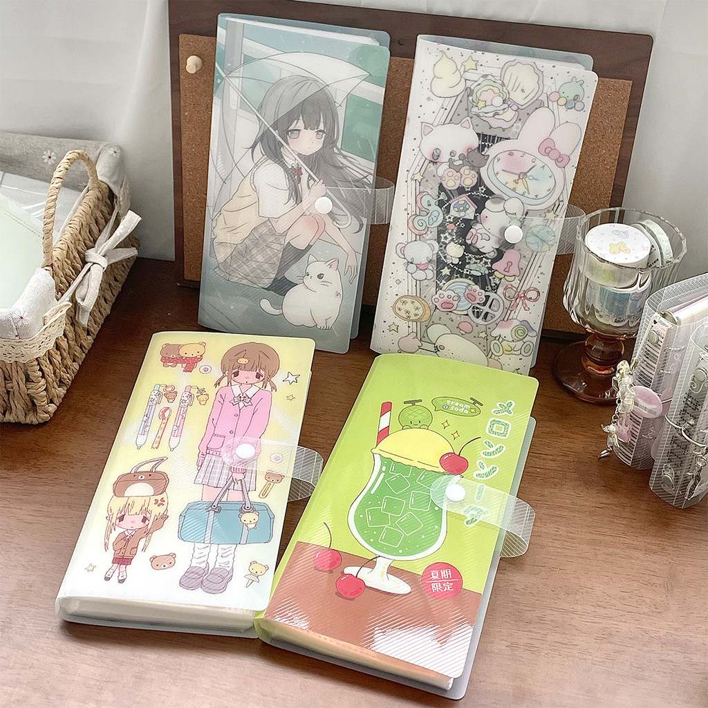 WaKaWaKa Storage Book 11.2cm * 22.5cm Handbook Sticker Cute Storage Book