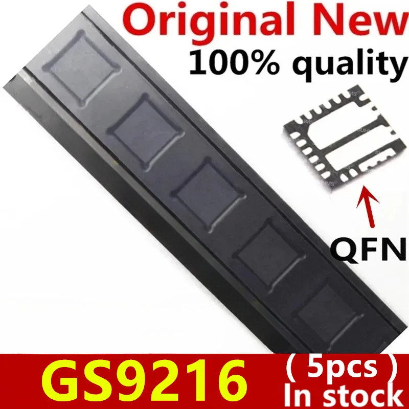(5 ชิ้น) 100% ใหม่ GS9216 GS9216TQ GS9216TQ-R QFN-23 ชิปเซ็ต