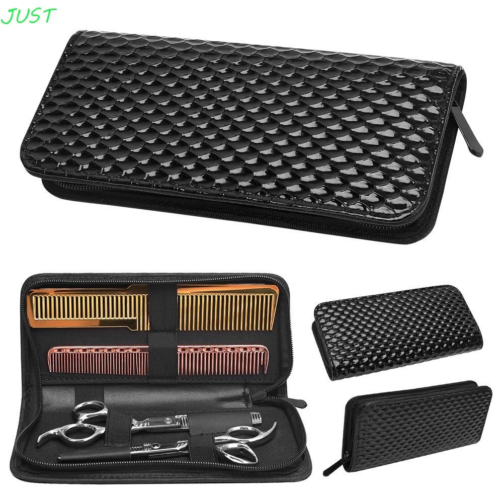 JUST ตัดผมกรรไกรกระเป๋า, Professional Universal Clipper Hairpin แพคเกจการจัดเก็บ,เครื่องมือ Hairdressing ชุดเครื่องมือกันน้ําสัตว์เลี้ยงกรรไกรกรณีร้านตัดผม