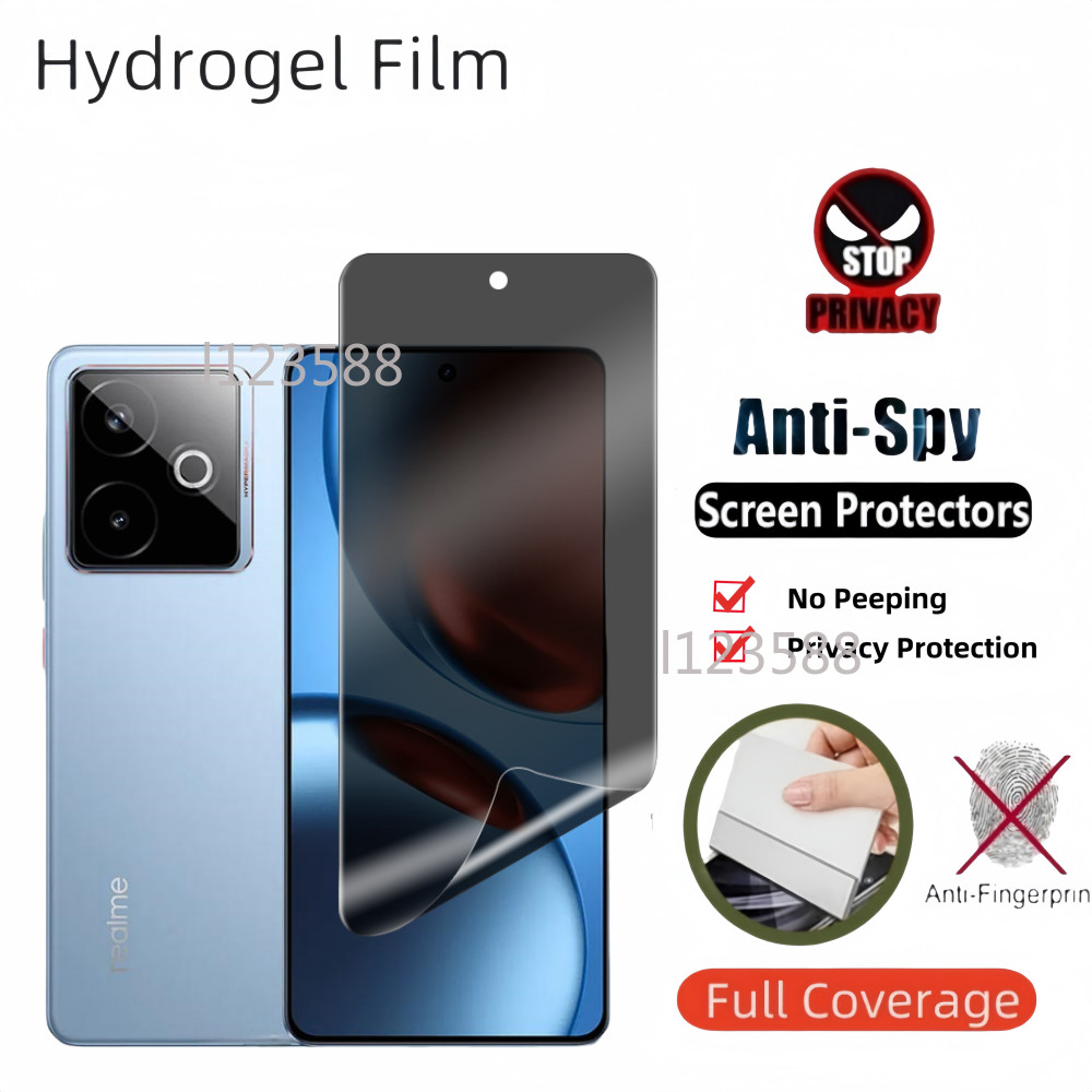 สําหรับRealme GT 7Tความเป็นส่วนตัวAnti Spyด้านหน้าสําหรับRealme GT7 T 5G 2025 RealmeGT7 RealmeGT7T R