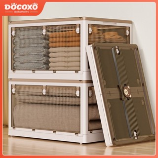 กล่องเก็บของ เปิดได้✨5 ด้าน✨พับเก็บได้ กล่องใส่ของอเนกประสงค…