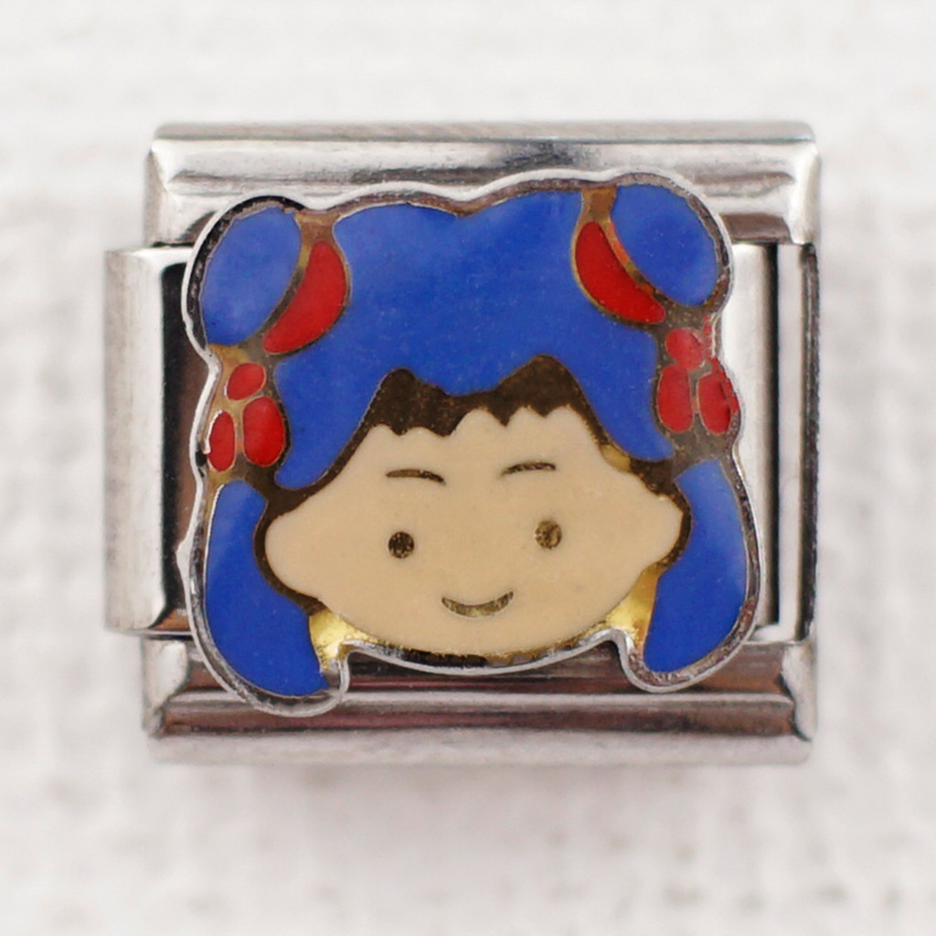 ใหม่สไตล์อิตาลี แบบแยกส่วน สร้อยข้อมือชุดการ์ตูนหัว ชุด จัดแต่งทรงผมบุคลิกภาพประกอบโซ่ - รูปที่ 6