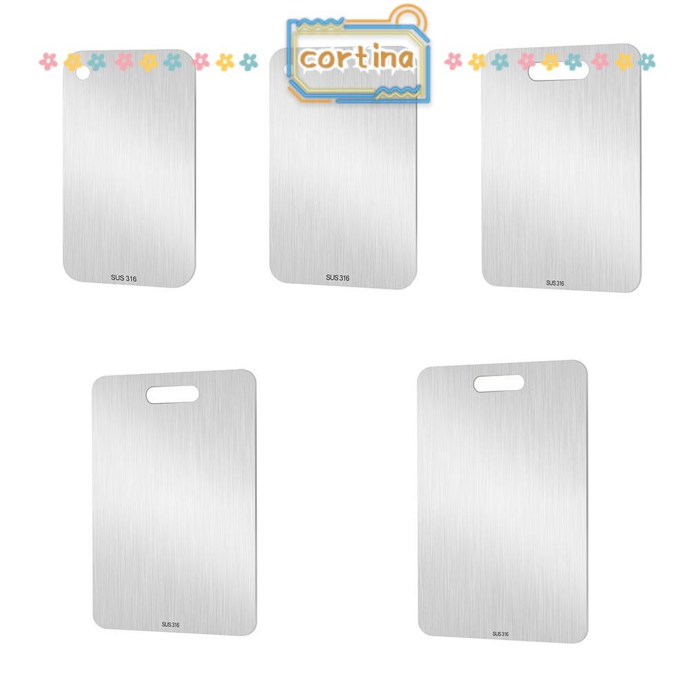 เขียง CORTINA เขียงป้องกันแม่พิมพ์หนา, มัลติฟังก์ชั่ตัดผักเนื้อสแตนเลสเครื่องมือทําอาหารตัดผักครัว