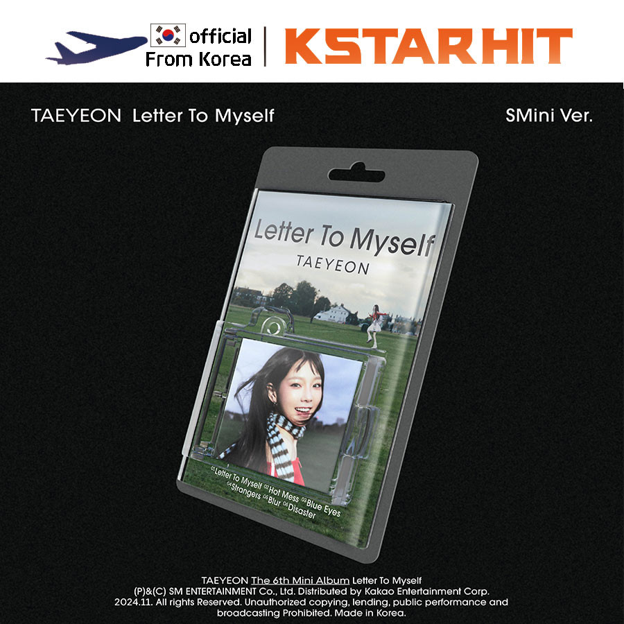 (SMini Ver.) TAEYEON - Letter To Myself (6th Mini Album)