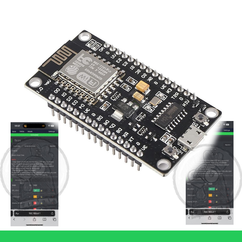 ENGLAB★ Nodemcu ESP8266 wifi, NodeMCU Lua V3 CH340 บอร์ดพัฒนา 2.4Gh