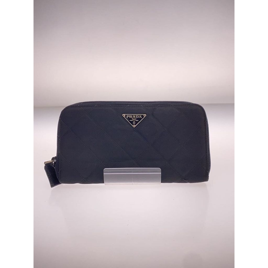 PRADA long wallet nylon black women Direct from Japan Secondhand