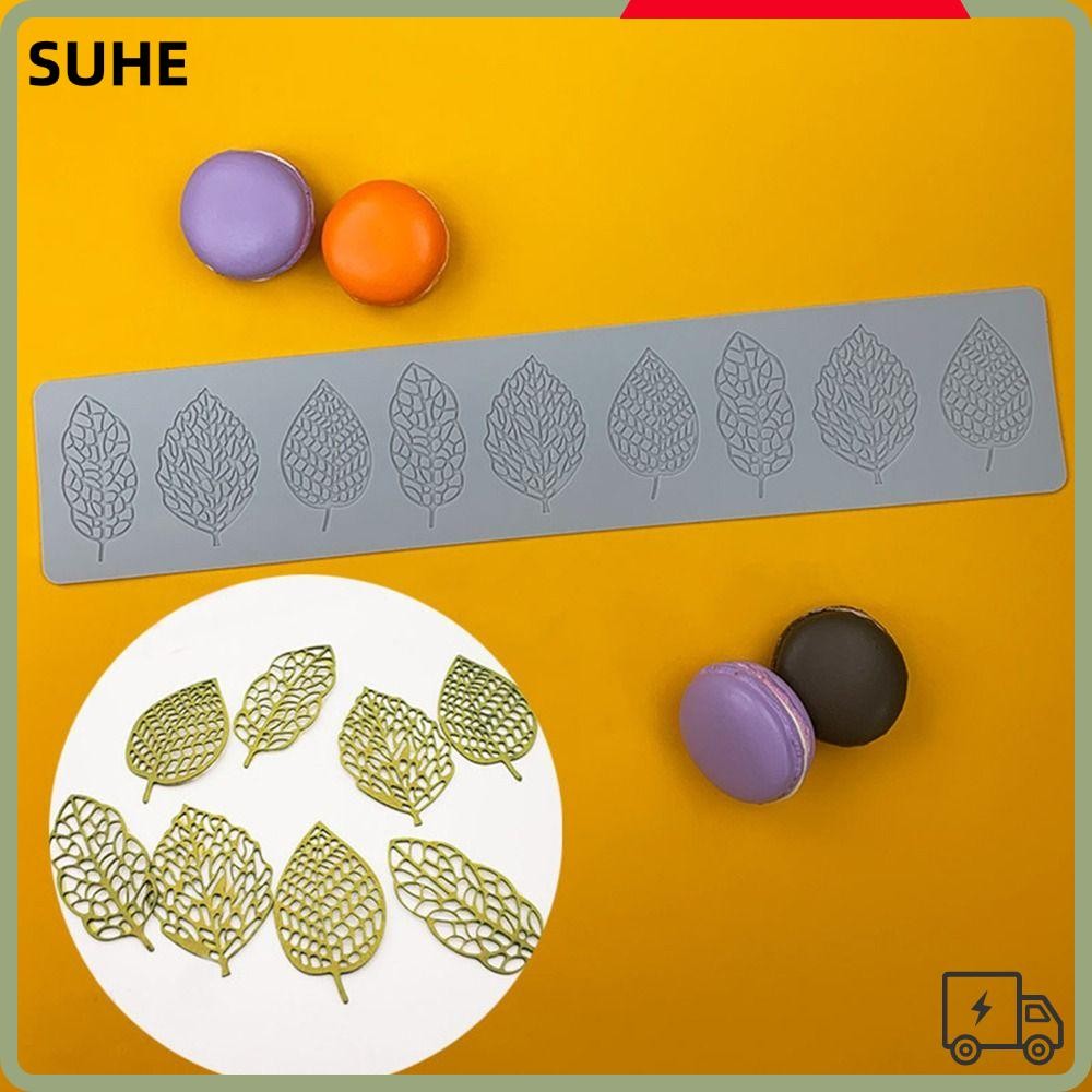 Suhe แม่พิมพ์ ลายฉลุ ลูกไม้ สําหรับตกแต่งเค้ก ช็อคโกแลต ฟองดองท์ เบเกอรี่