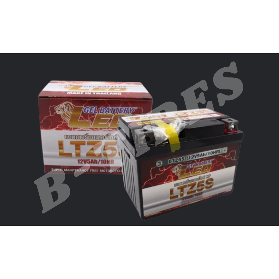 แบต LEO LTZ5S (12V 5Ah)  แบตเตอรี่แห้ง