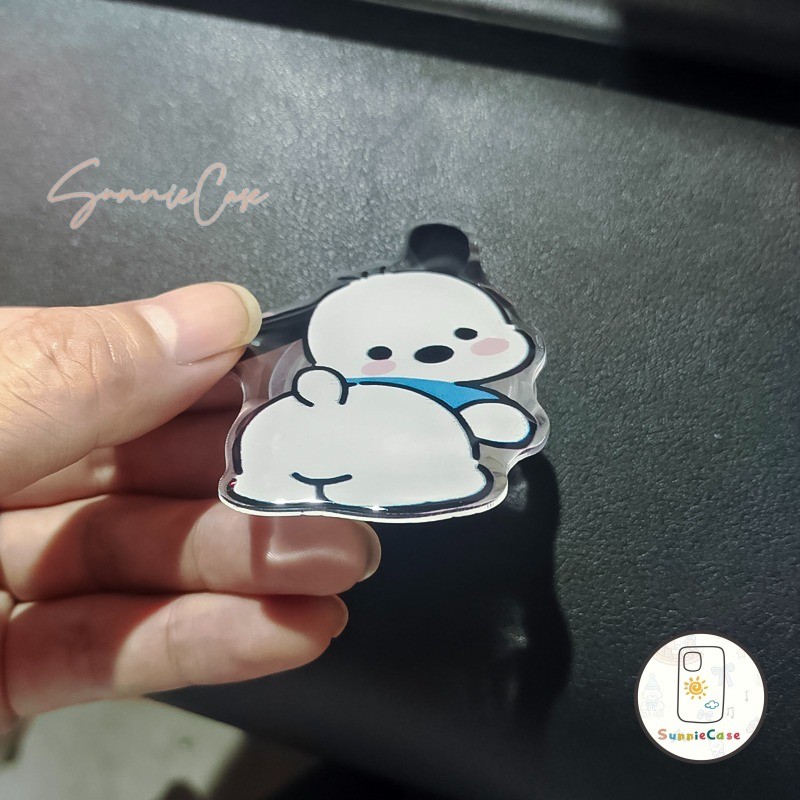 สุนัข การ์ตูน สำหรับ Vivo Y30i Y51 Y20i Y91C Y35 Y21 Y21s Y50 Y31 Y17 Y30 Y12 Y17S Y91 Y11 Y15s Y15 เรียบง่าย TPU เคส - รูปที่ 5