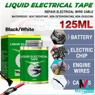 125ml Waterproof Liquid Electrical Tape Insulating Tape Wire Cable Coat Fix Line Glue Sealant