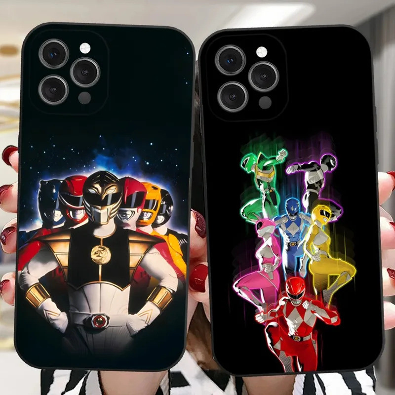 TK-1 P-PowerS MMPR R-RangerS เคสโทรศัพท์สําหรับ iPhone 16, 17,15,14,13,12,11 Plus,Pro,Max,XR,XS,X,7,