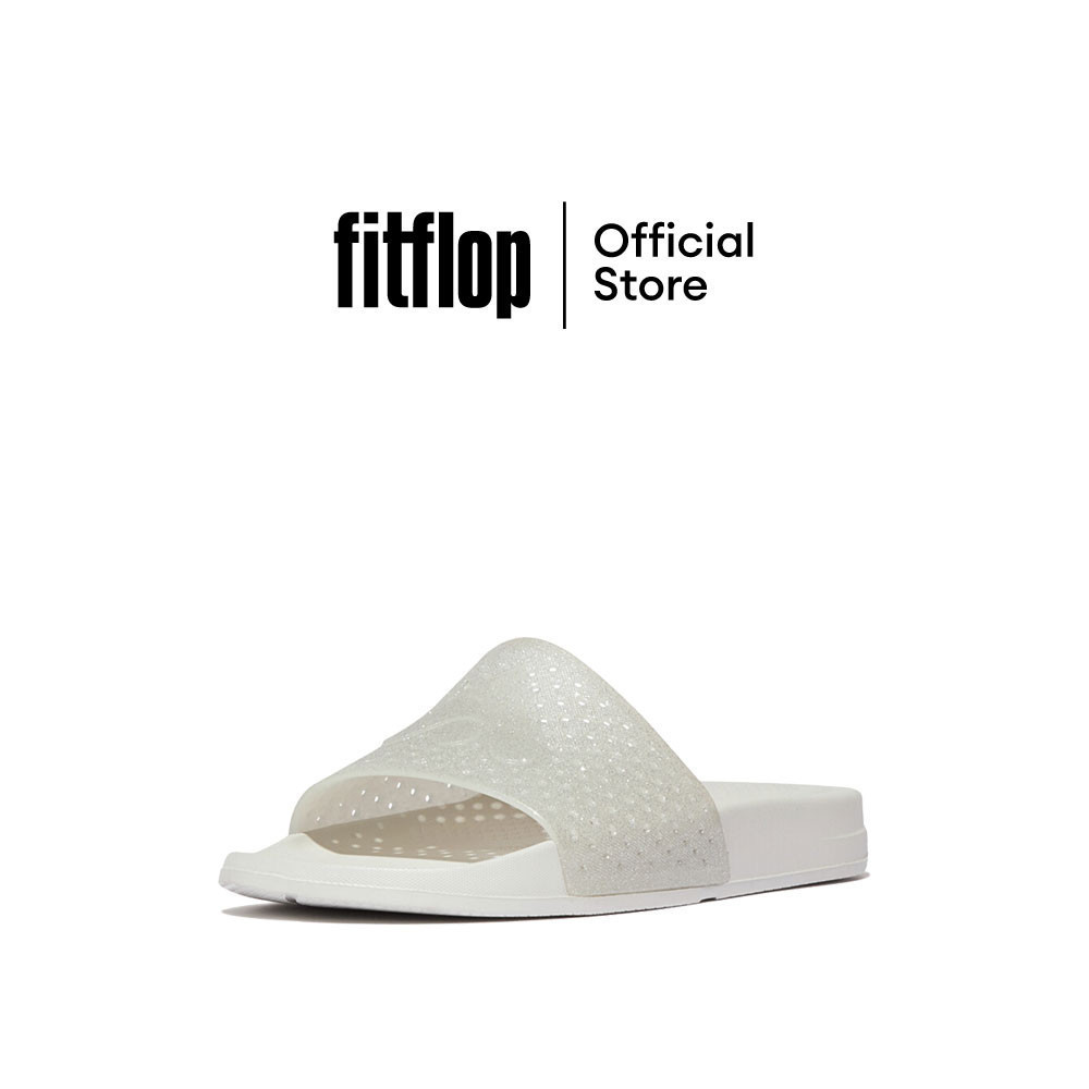 FITFLOP IQUSHION ARROW GLITTER รองเท้าแตะผู้หญิง รุ่น IE8-B93 สี GREY SILVER