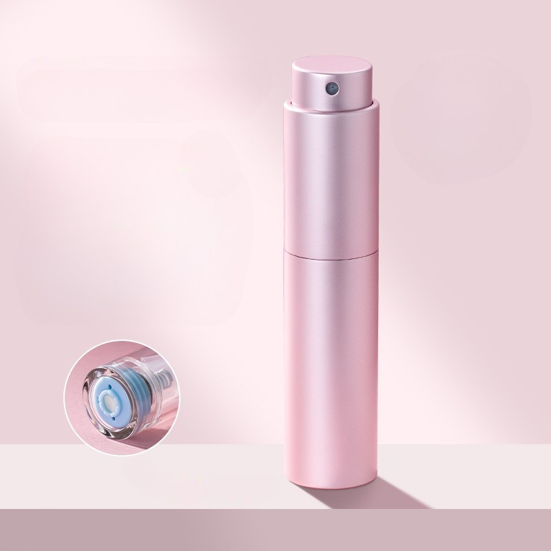 New ขวดสเปรย์น้ำหอม ขวดแบ่งน้ําหอมพกพา สเปรย์บรรจุขวด แบบหมุนเปิด 5/10ml สําหรับเดินทาง