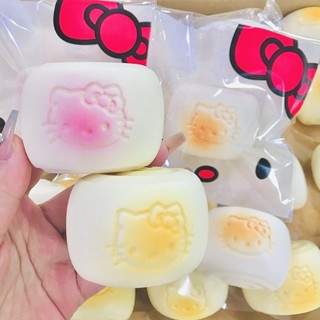 สกุชชี่น้ําตาล KT Buns สกุชชี่เปลี่ยนสี 2 สี