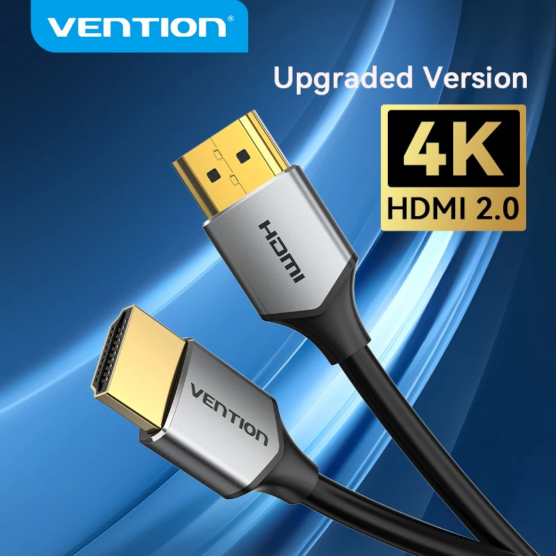 Vention สาย HDMI เข้ากันได้กับ Ultra 4K Slim HD Splitter สายไฟสําหรับ PS4/3 โปรเจคเตอร์ HDTV X-box Nintendo Switch 3D HD 2.0 เสียง Cabo
