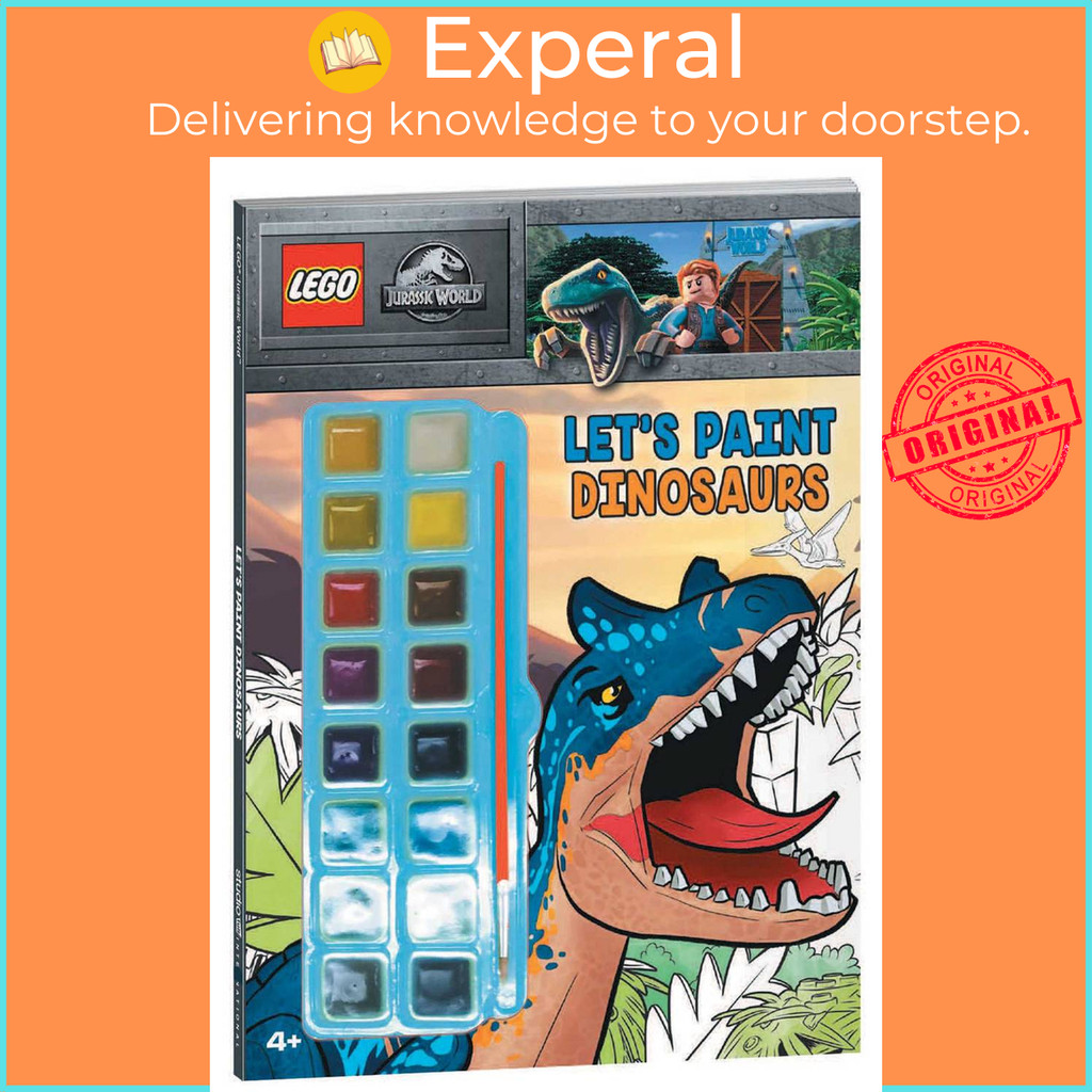 LEGO Jurassic World: Lets Paint Dinosaurs โดย Unknown (ฉบับสหรัฐอเมริกา ปกอ่อน)