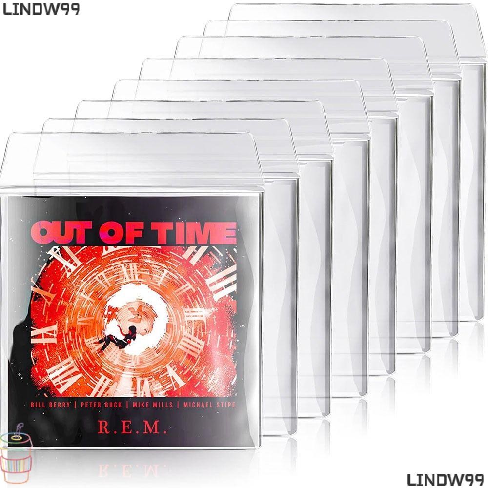 Lindw99 Vinyl Records Sleeve,หนา 7/10/12 นิ้ว LP Record Cover,Resealable Record Storage Bags Record