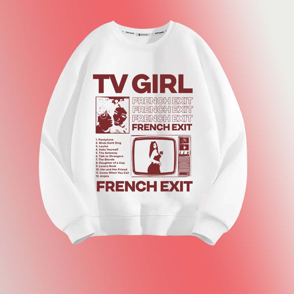 Tv Girl Who Really Care Poster Hoodie cotton