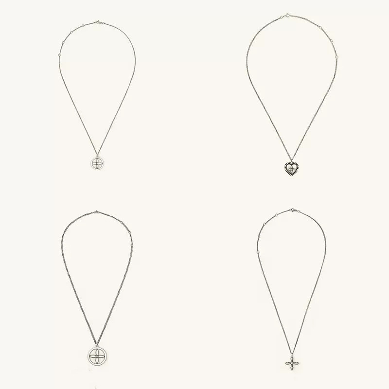 XYNT SMFK 24New Cross Classic/Compass Necklace Pendant Necklace Collection