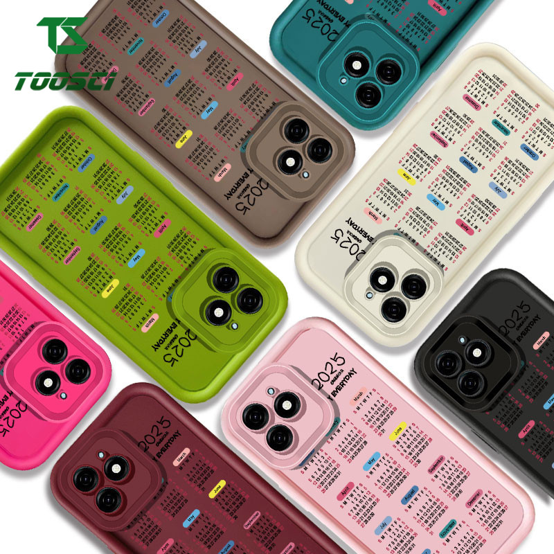 TOOSCI 2025 ปีปฏิทินเคสโทรศัพท์สําหรับ VIVO Y20 V1901A V2026 V2033 V2027V2032 V2042 V2029 V2028 V203