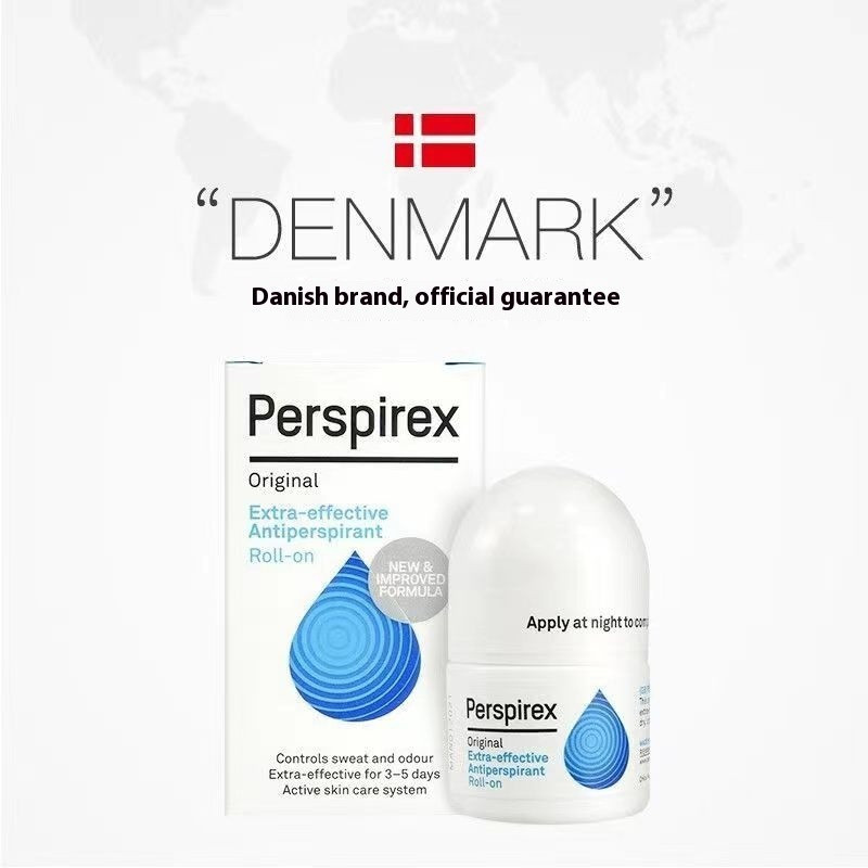 ผลิตภัณฑ์ระงับเหงื่อ Perspirex สำหรับผิวแห้ง ขจัดกลิ่น ลูกบอลและเม็ดยาวนาน QVK1