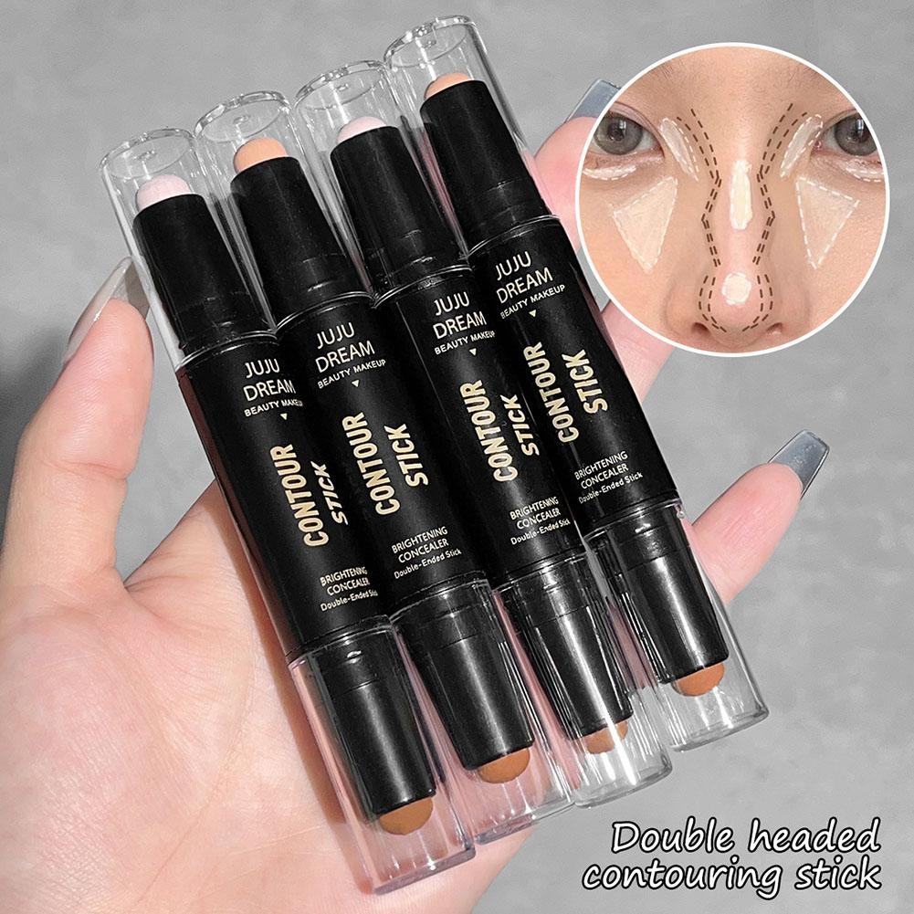 Double-headed Contour Stick Nose Shadow Shadow Eye Shadow กระเป๋าสามมิติ Stick G4H7