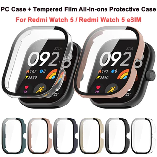 【เคส+สาย】Redmi Watch 5 สายมิลาน สำหรับ Redmi Watch 5 สแตนเลสสตีลสายคล้องแม่เหล็ก + เคสพร้อมฟิล์มป้องกันรอยขีดข่วน HD