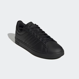 adidas ไลฟ์สไตล์ รองเท้า Grand Court Cloudfoam Comfort ผู้ชาย สีดำ GW9198
