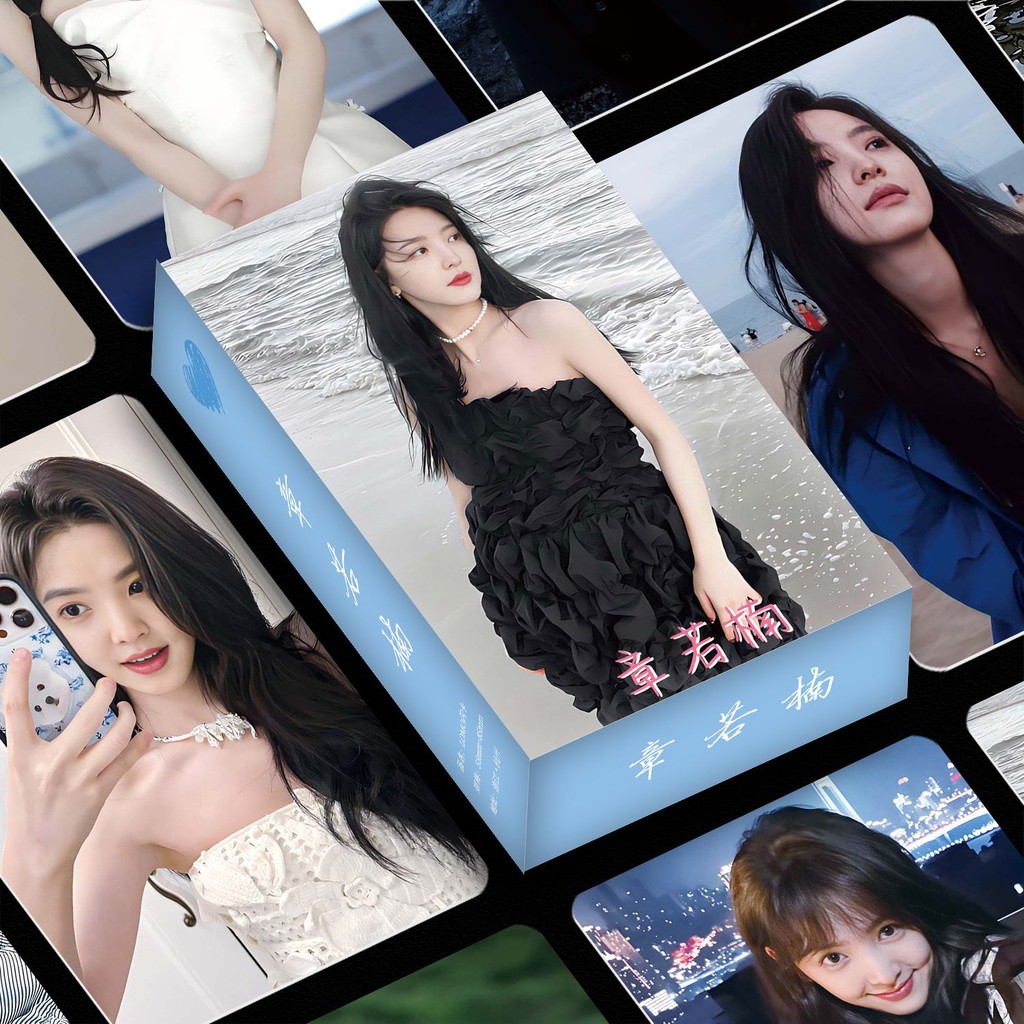 Zhang Ruonan star ประณีต Boxed HD Laser Collection โพลารอยด์ สไตล์ดาราใหม่ของ Zhang Ruonan อุปกรณ์ต่