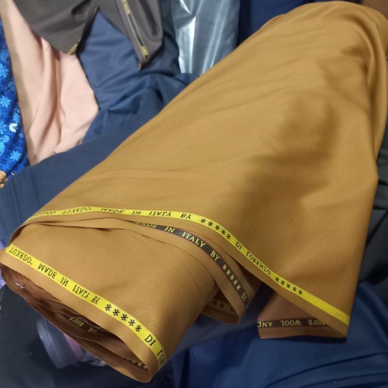 KATUN Khaki ผ้าวูลและผ้าไหมพรีเมียมสุด ผ้าข้าราชการ วัสดุชุดข้าราชการภาค PNS PDH ASN ผ้าคอตตอนพื้นฐา