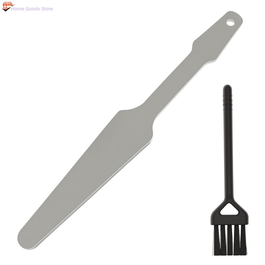 Guitar Fret File Stainless Steel Double Side Fret Crowning File Tool with Clean Brush SHOPSKC6233