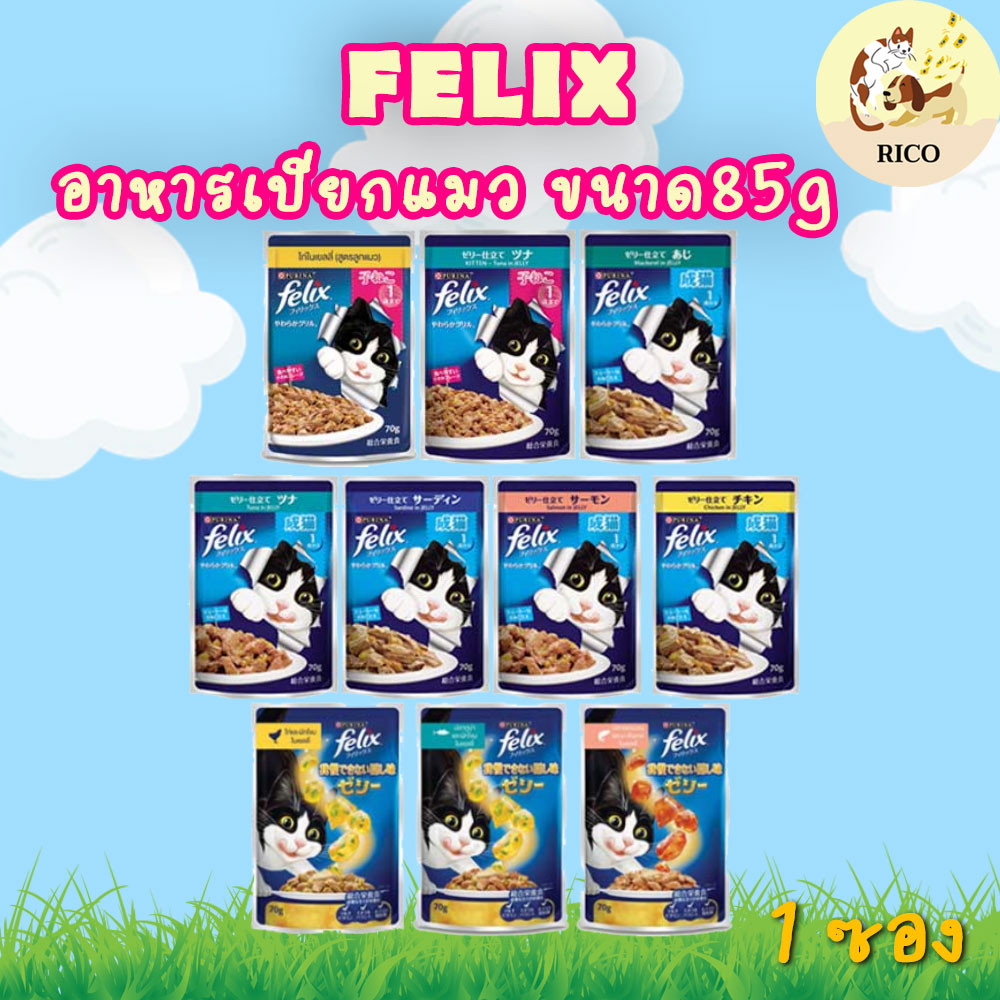 (ซอง) Felix เฟลิกซ์ซอง 85 g.