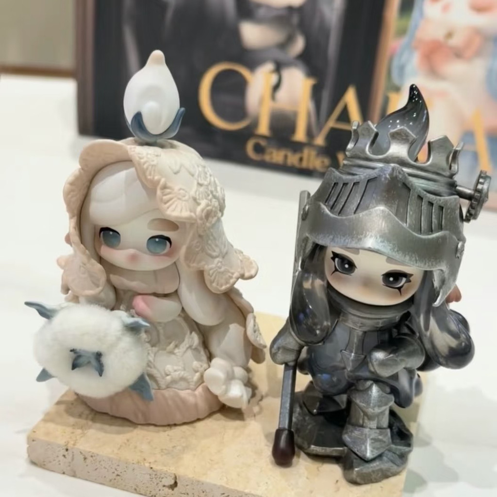 ของแท้ CHAKA Candle Whisper Series ยืนยันรูปตุ๊กตาเครื่องประดับของขวัญ