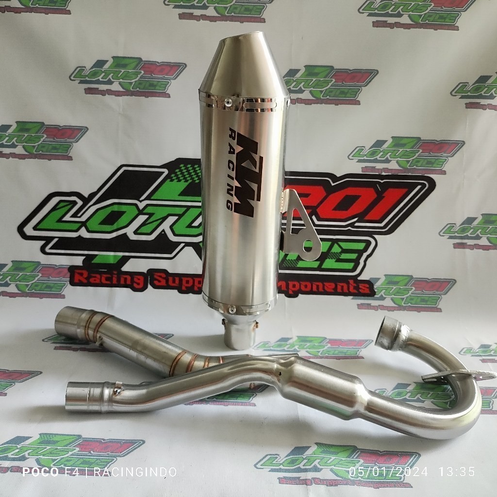 ท่อไอเสีย KTM xtz 125 crf 150 klx/dtracker wr 155 xr 150 Etccorps