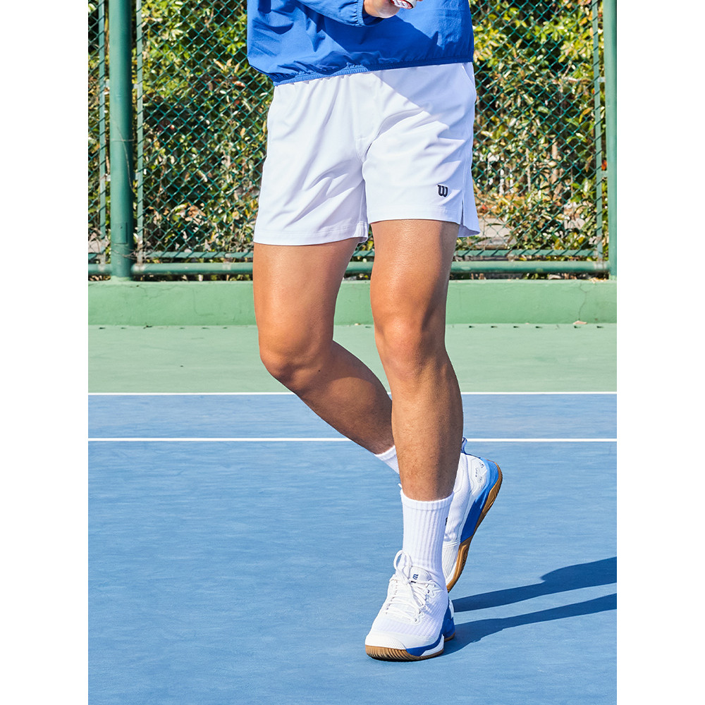 Wilson Wilson Official Summer Mens Lightweight Drawstring Tennis Sports Shorts