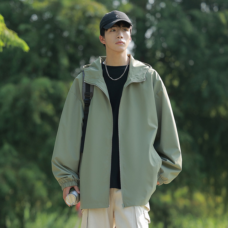 [ม-5เอ็กแอล] เสื้อแจ็คเก็ตกันลมสําหรับผู้ชายแฟชั่นลําลองผู้หญิง 2025 เสื้อแจ็คเก็ตใหม่