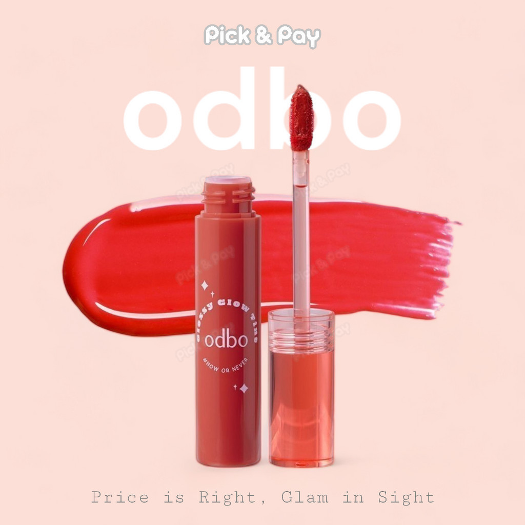 odbo ลิปกลอส ทิ้นท์ Glossy Glow Tint (OD5014)