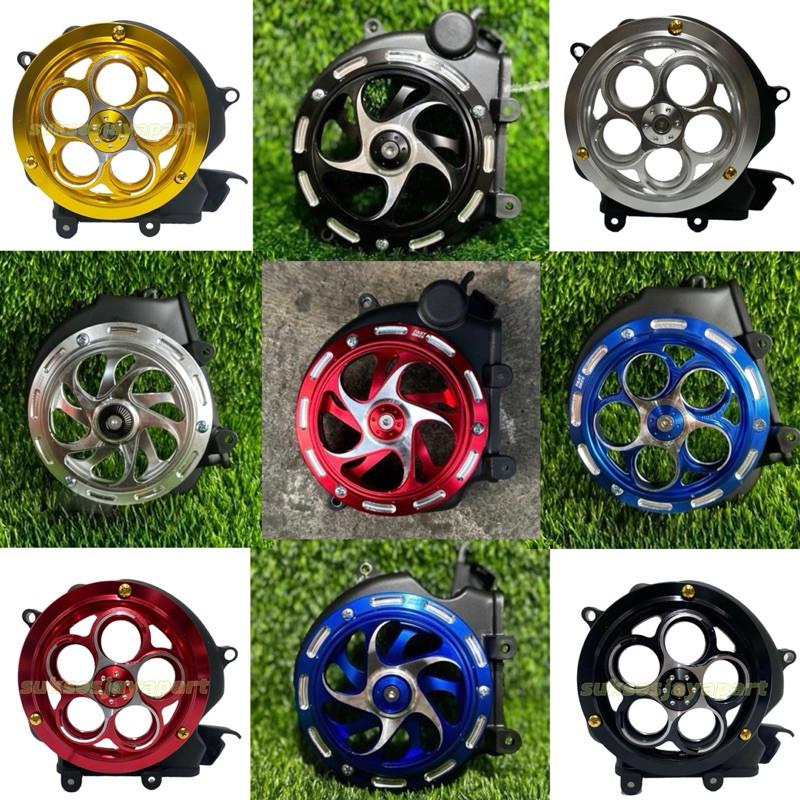 Protector Spinner พัดลม Full Cnc Beat Deluxe Scoopy Prestige Beat Scoopy Karbu Beat Scoopy Fi2012-15 Beat Scoopy Esp2016-19 Beat Scoopy2020-24