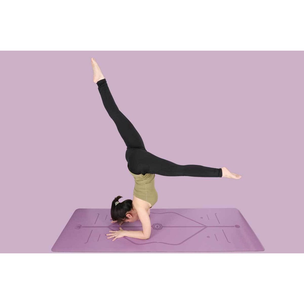 [COD]เสื่อโยคะ ขณะ ลายเส้น Khana Yoga Mat