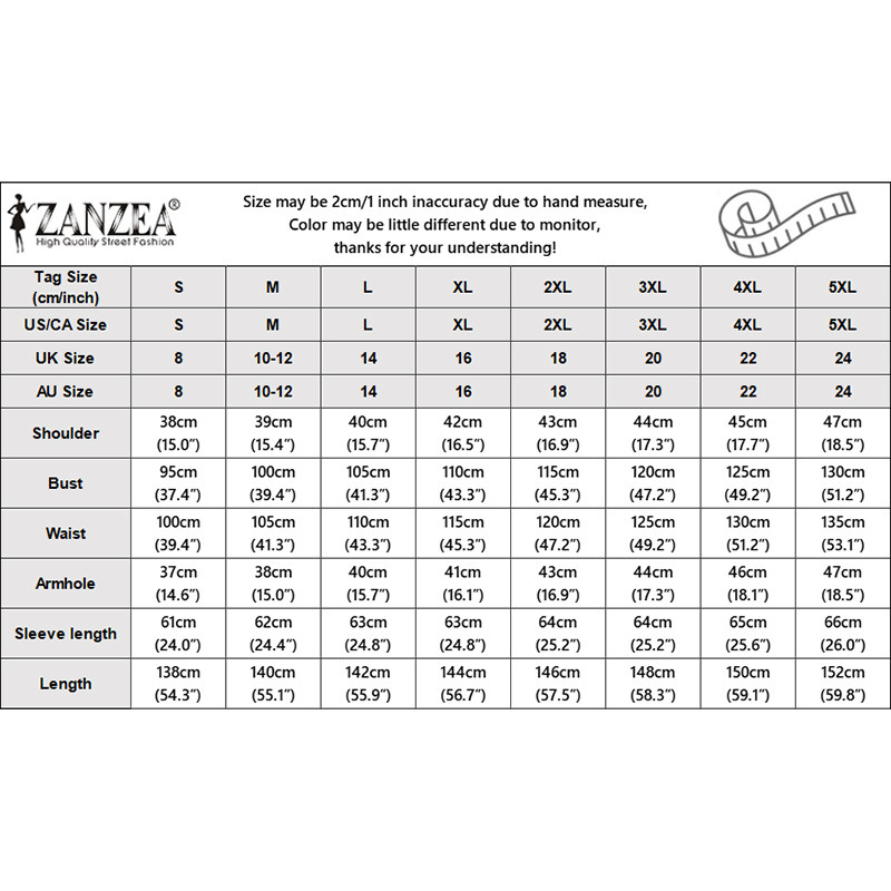 ZANZEA ซานเซีย ผู้หญิงมุสลิมทุกวันแขนโคมไฟปลอมสองชิ้นสีปิดกั้นชุดชิ้นเดียว