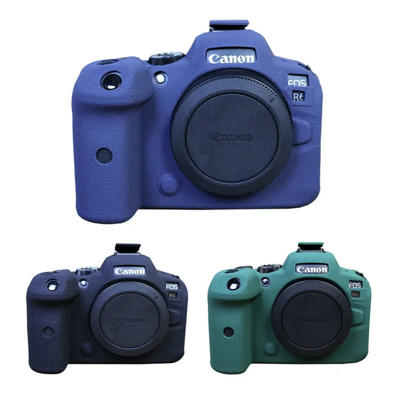 Silicone Case for Canon EOS R6 Mark II 2 Dustproof Scratchproof Soft Camera Cover Bag for Canon R6 R