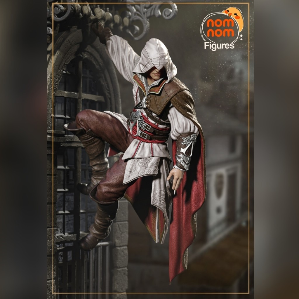 1/10 Assassin's Creed Aigeo GK White Model 3D Print Apocalypse Aigeo DIY Painting Handhold Model riqv