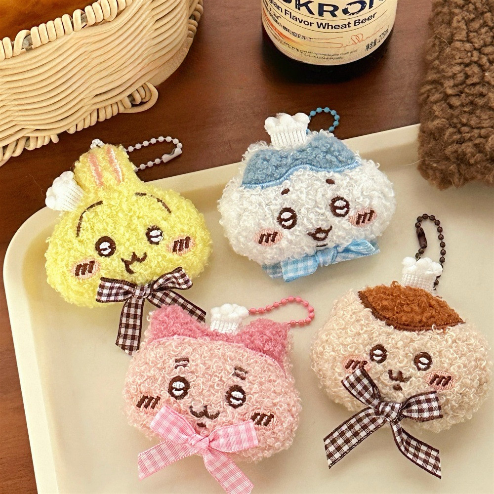 Chiikawa Hachiware จี้ตุ๊กตาการ์ตูนพวงกุญแจกระเป๋า Charm