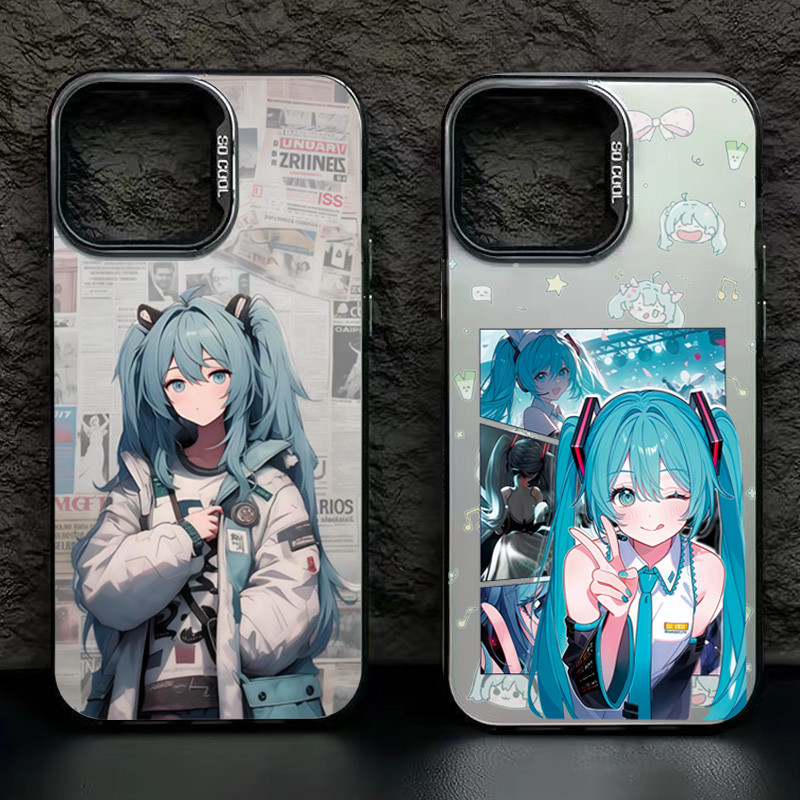 สาวน่ารักเคสโทรศัพท์สําหรับ Infinix Tecno Spark GO 2025 2024 ร้อน 50 40 50i 40i 30i สมาร์ท 9 8 หมายเหตุ 40 30 60 Pro Spark 30C 20C Camon 20 ญี่ปุ่น Virtual นักร้อง Miku ฝาครอบ
