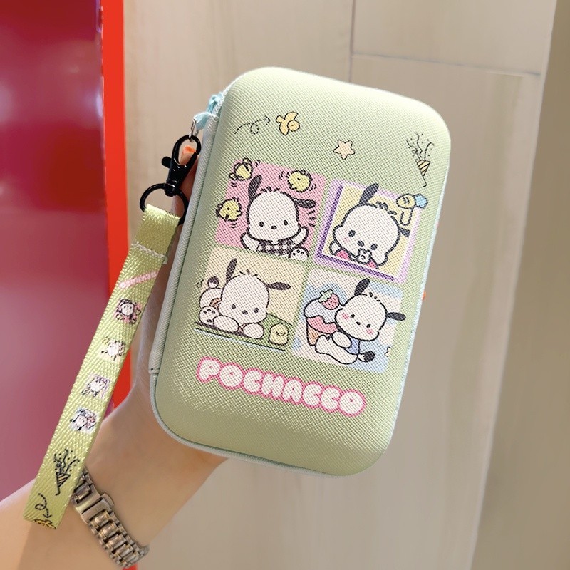 น่ารัก Mickey Power Bank กรณี Travel Electronics Organizer กระเป๋าถือ Charger กระเป๋าสําหรับ Charger โทรศัพท์มือถือ