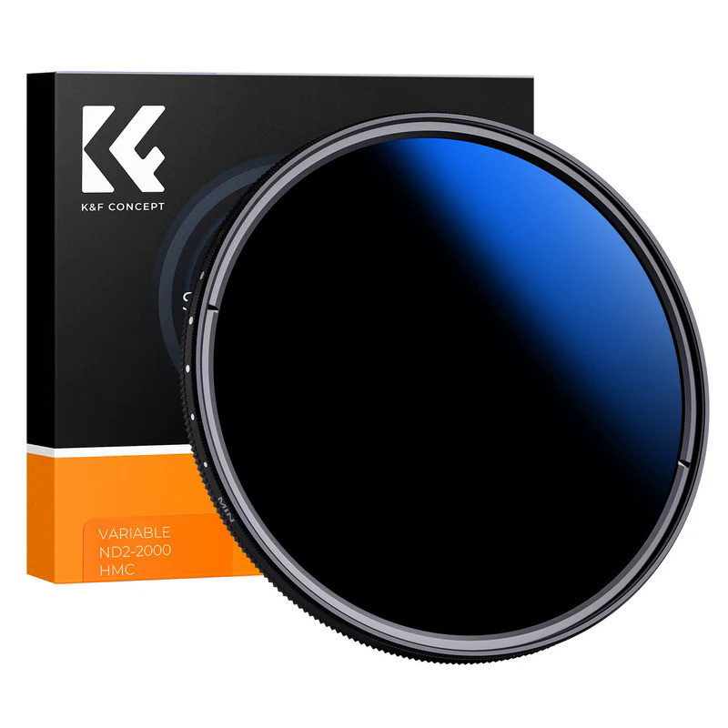 K&F Concept ND2-2000 ND2000 Variable Neutral Density Lens Filter 67mm 72mm 77mm 82mm 58mm 67 mm Came