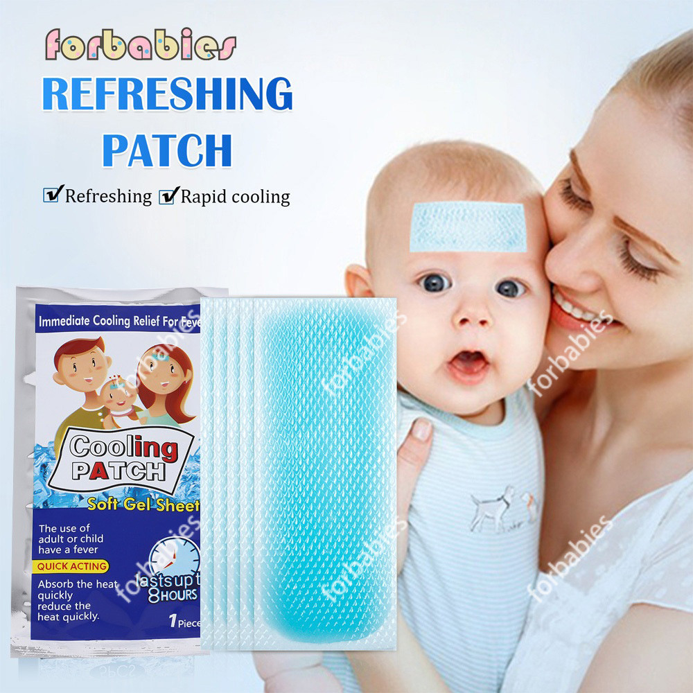 Baby Patch Relief Patch Cool FEVER Patch sunstroke Sticker ICE Patch Physical Cooling ICE Cold Pads